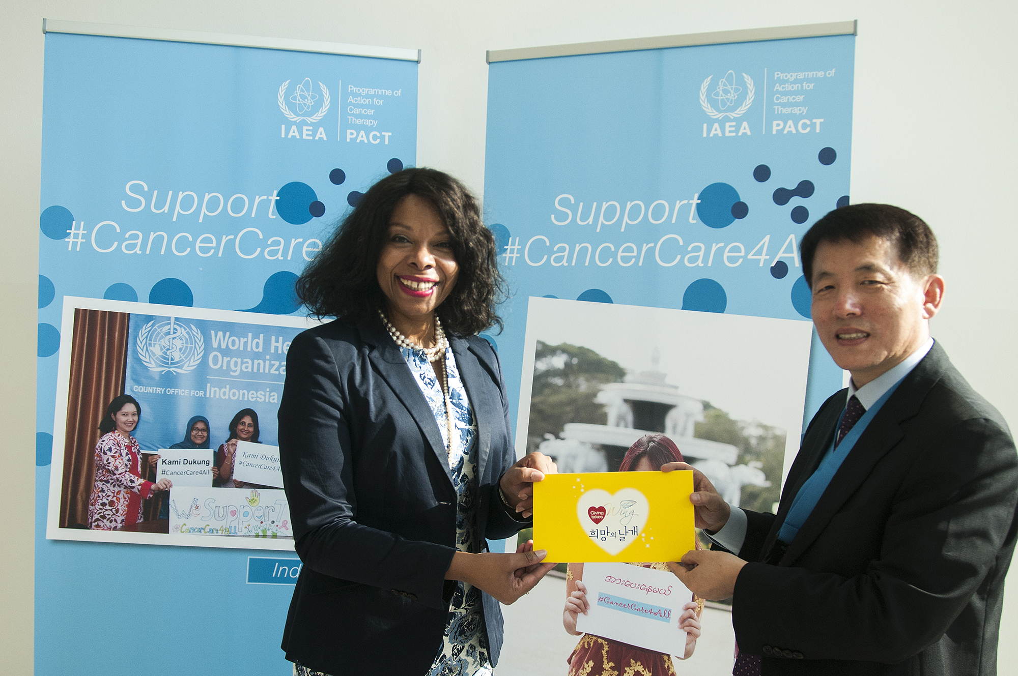 A Donation From Korea Helps Tackle Cancer in Developing Countries IAEA