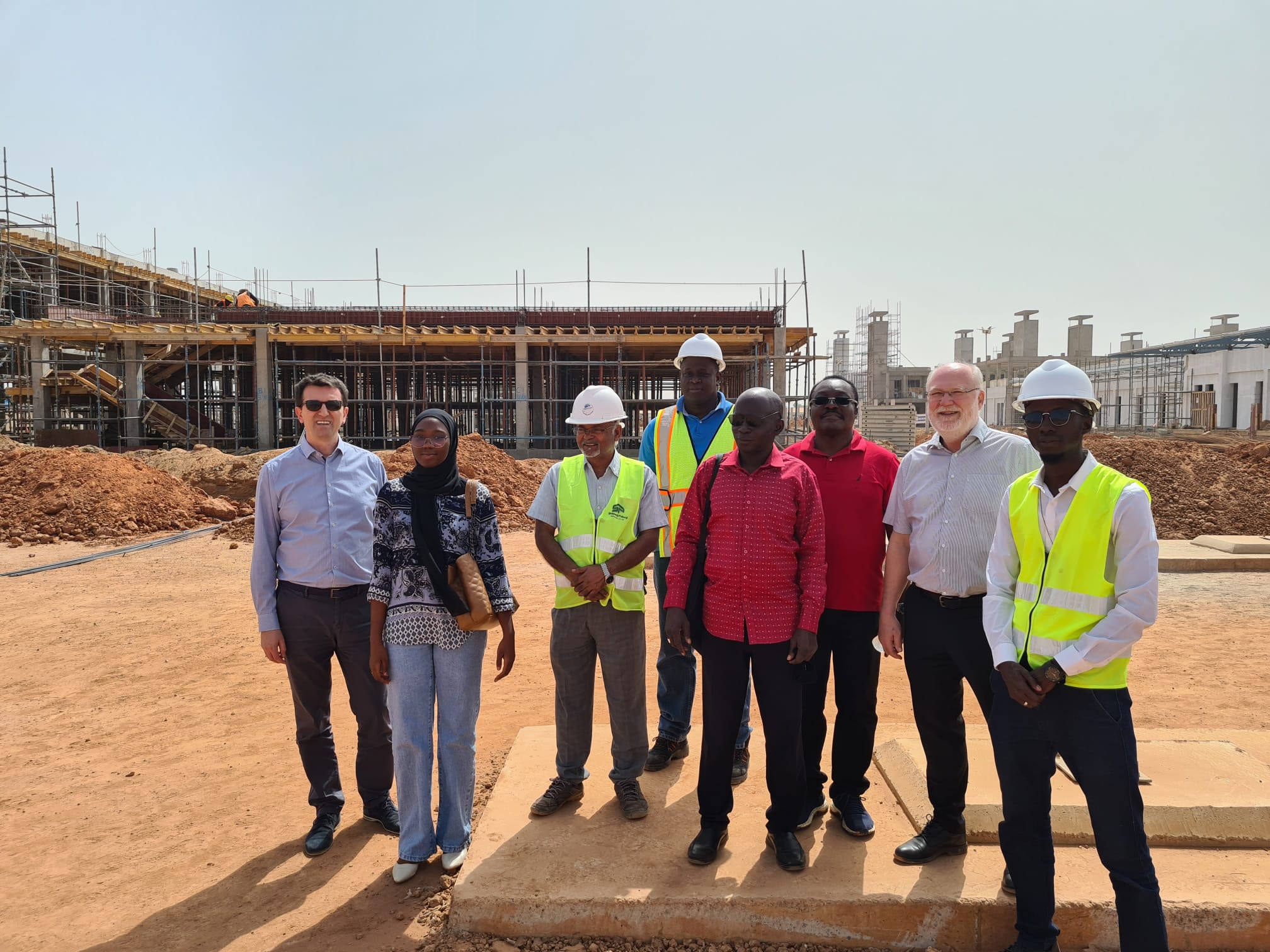 The imPACT Review team visited Farato site where the first radiotherapy facility will be located.