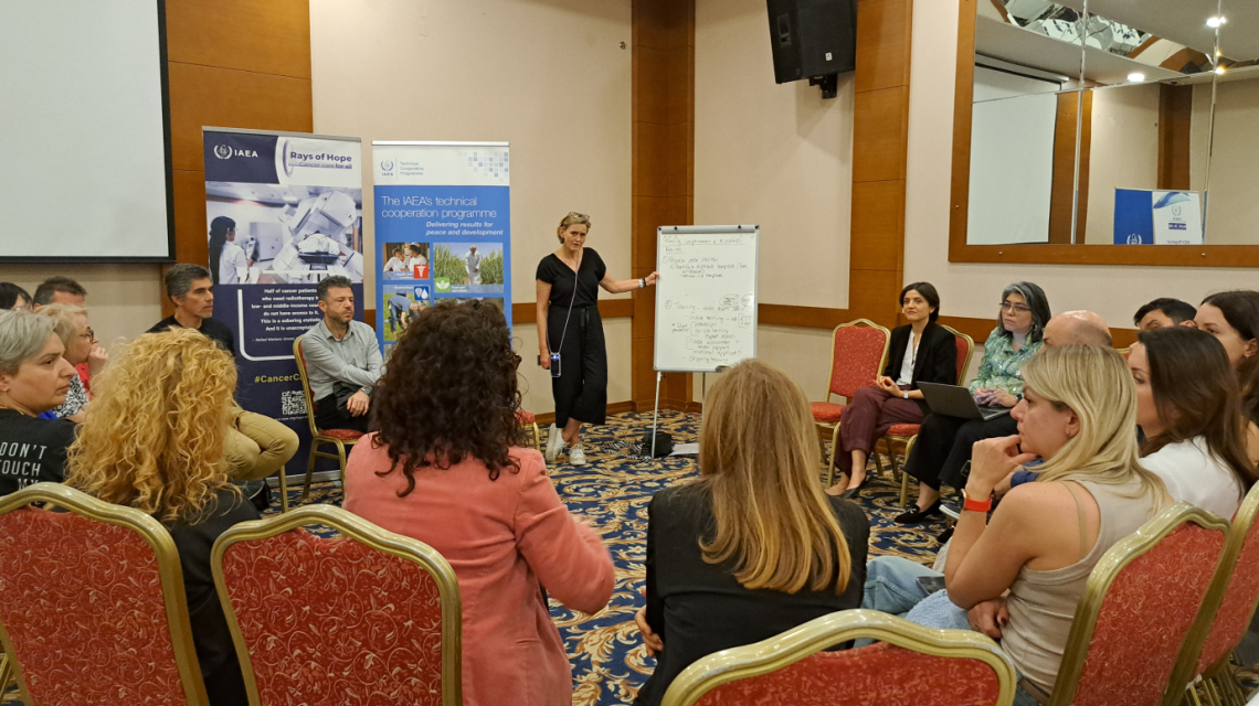 Radiotherapy experts exchanged views on best to treat children with cancer during the paediatric oncology workshop in Izmir, Türkiye