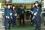 Workers at TEPCO's Fukushima Daini nuclear power plant prepare to scan the IAEA fact-finding team at the conclusion of their tour of the plant on 26 May 2011. Radiation scanning procedures were rigorously followed for all workers at the nuclear facilities visited by the team.