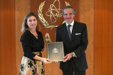 he new Resident Representative of Spain to the IAEA, HE Ms. Maria Sebastian de Erice, presented her credentials to IAEA Director General Rafael Mariano Grossi, at the Agency headquarters in Vienna, Austria. 26 August 2024