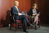 IAEA Director General Yukiya Amano speaking at the Center for Strategic and International Studies during his official visit to Washington DC, USA. 5 April 2019