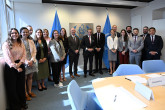 Rafael Mariano Grossi, IAEA Director-General, meets with the Central Strategic for International Studies (CSIS) Mid-Career Professionals at the Agency headquarters in Vienna, Austria. 25 Jun 2024.