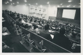 Some of the 280 delegates at the opening of the conference in the Culham Lecture Theatre at Culham Laboratory, United Kingdom, 6 September 1965. 
(IAEA Archives/Credit: UKAEA, United Kingdom)