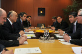 On 22 February 2011, H.E. Mr. Asset Issekeshev, Vice Prime Minister - Minister of Industry and New Technologies of the Republic of Kazakhstan, met IAEA Director General Yukiya Amano at the IAEA Headquarters in Vienna, Austria.