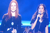 11 December 2005 | Hollywood stars Salma Hayek and Julianne Moore were joint masters of ceremony for the Peace concert that featured some of the word's finest in pop, rock, Latino, reggae and classical music.