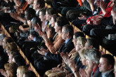 11 December 2005 | IAEA staff show their applause.