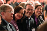 10 December 2005 | Smiles beam from IAEA staff.