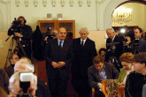 9 December 2005 | Dr. ElBaradei arrives.