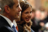 10 December 2005 | Laila ElBaradei looks on with tears of joy as her father speaks of peace.