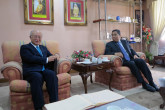 IAEA Director General Yukiya Amano met with H.E. Yang Berhormat Pehin Orang Kaya Johan Pahlawan Dato Seri Setia Awang Haji Adanan bin Begawan Siraja Khatib Dato Seri Setia Awang Haji Mohd Yusof, Minister for Health of Brunei Darussalam, during his official visit to Brunei. 29 January 2015  