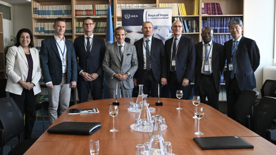 On September 18 2024, the IAEA signed strategic partnership agreements with IBA Dosimetry, PTW-Freiburg Physikalisch-Technische Werkstätten Dr. Pychlau GmbH to enhance dosimetry and quality assurance efforts under Rays of Hope. 