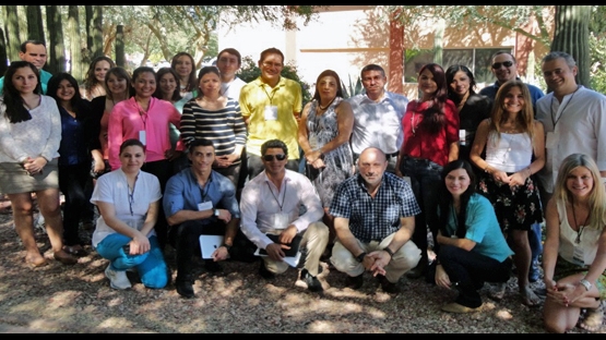 Participants at the training course