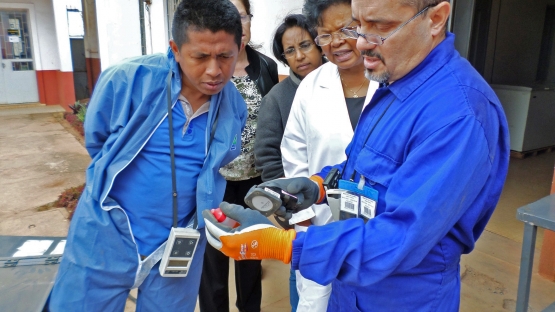 disused radioactive sources training Madagascar