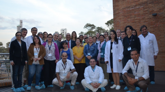 Participants of the regional training course pose for a group photo &Acirc;&copy; CUDIM Uruguay